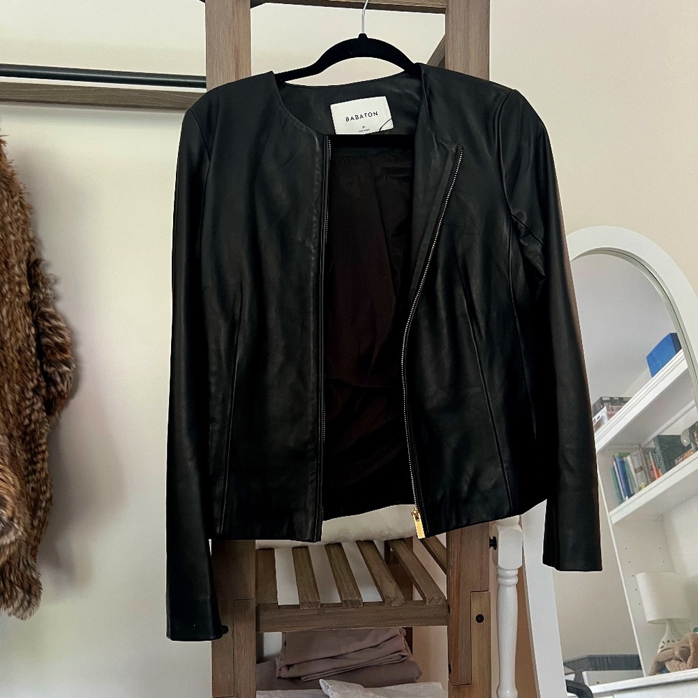 Babaton Leather Jacket